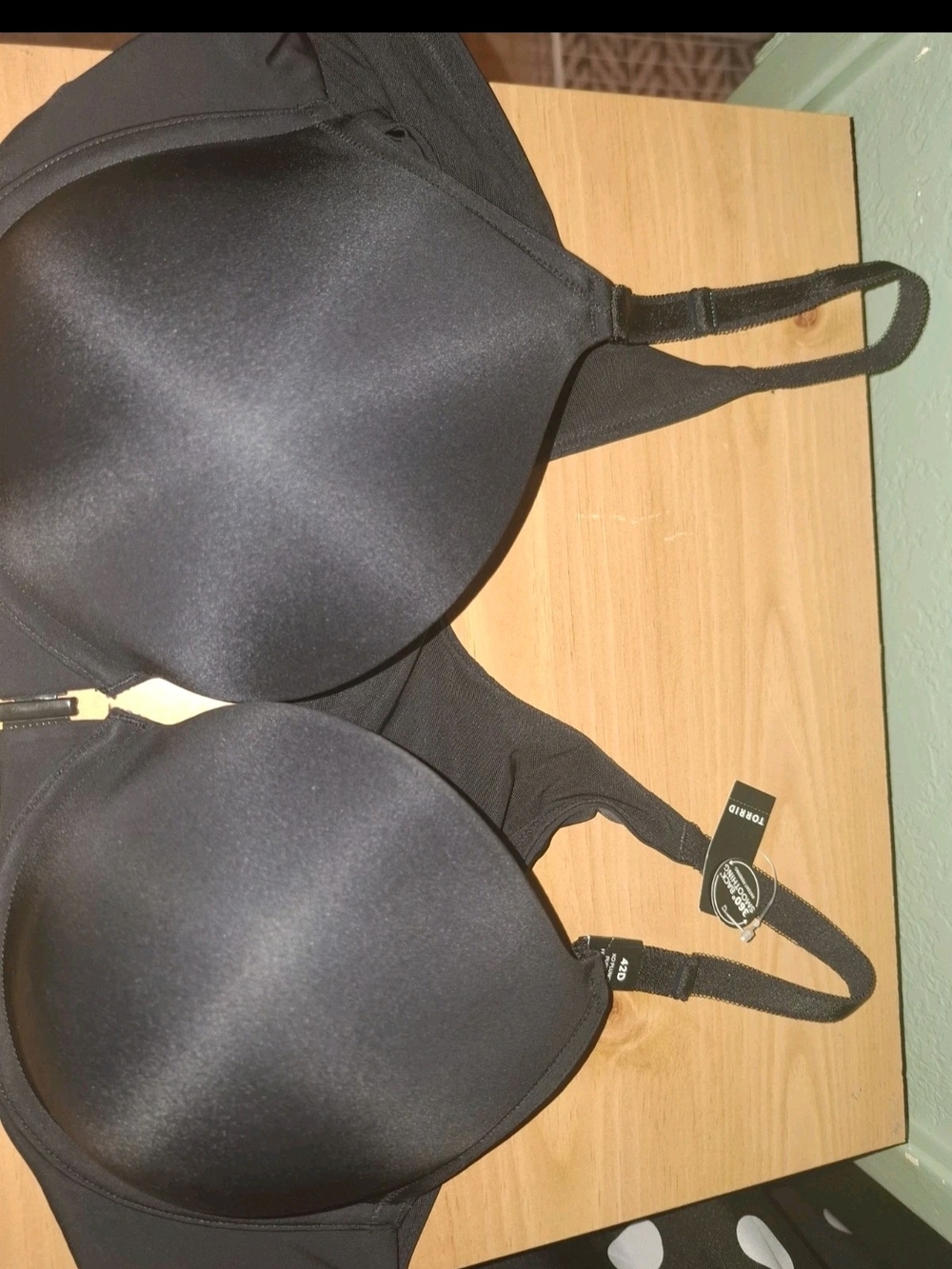 torrid Black Smooth T-Shirt Bra with Molded Cups